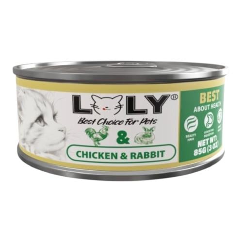 Loly Chicken & Rabbit Wet Cat Food 85g