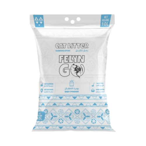 فيلاين قو رمل قطط بنتونيت عالي التكتل برائحة بودرة...