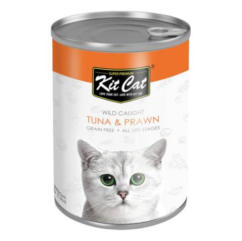 كت كات طعام رطب معلبات للقطط بالتونا و الجمبري 400...