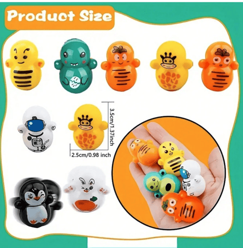 لعبة قطط متدحرجة ( ألوان عشوائية )