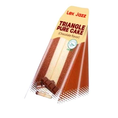 كيك ياباني مثلث نكهة الشوكولاتة
