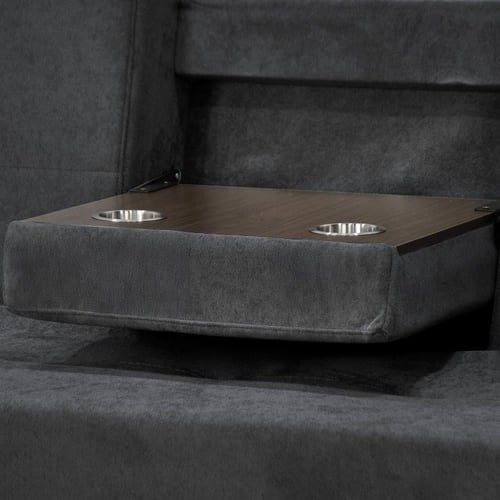 كنبة قابلة للتعديل الي سرير بطاولة مدمجة