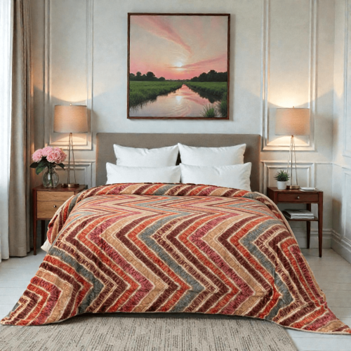 بطانية نيوم فرو فاخرة بملمس مخملي 200×230 سم