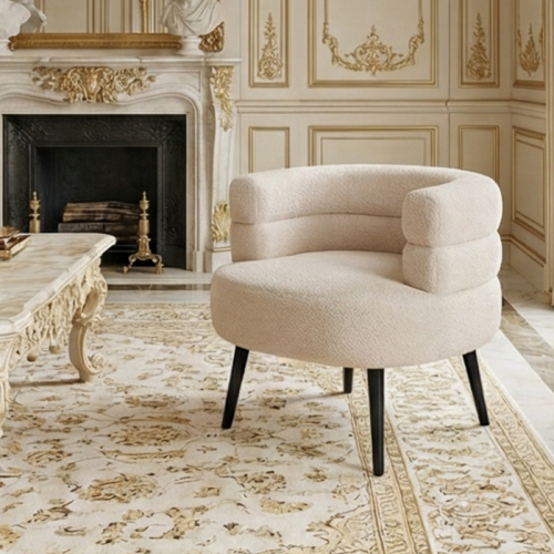 كرسي بوكيلة فاخر - بيج