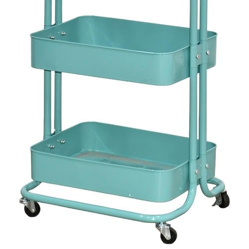 وحدة رفوف متحركة معدنية 4 أدوار تيفاني