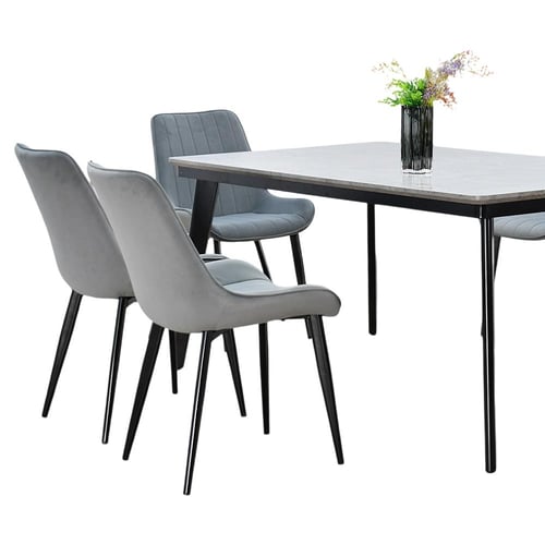 طاولة طعام خشب 6 كراسي