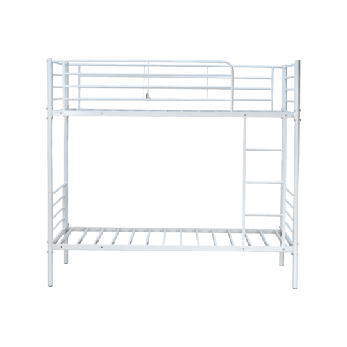 هيكل سرير دورين معدني أبيض 90×190 سم