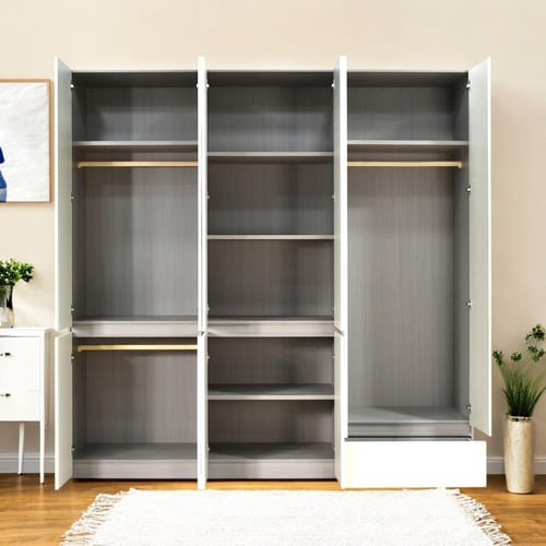 دولاب ملابس مودرن خشبي 6 باب