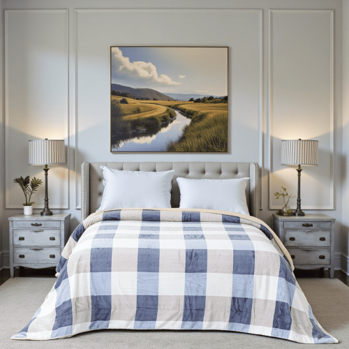 بطانية نيوم فرو فاخرة بملمس مخملي 200×230 سم