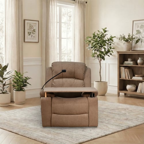 كرسي استرخاء مودرن هزار دوار بحامل جوال مع طاولة ك...