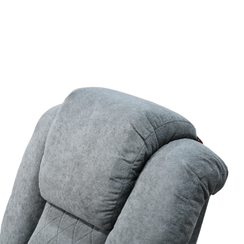 كرسي الملوك استرخاء هزاز دوار مع رف طاولة رصاصي