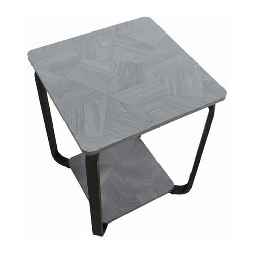 طقم طاولات خدمة 5 قطع 2 دور خشبي