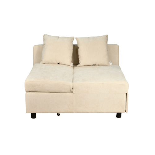 كنب سرير فخم مع تخزين بيج