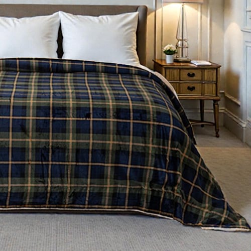 بطانية نيوم فرو فاخرة بملمس مخملي 200×230 سم