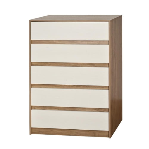 خزانة بـ 5 أدراج خشبية 110×80 سم