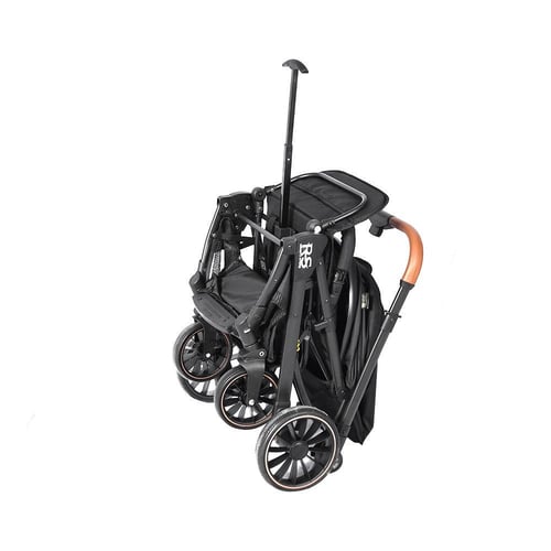 عربة اطفال اسود