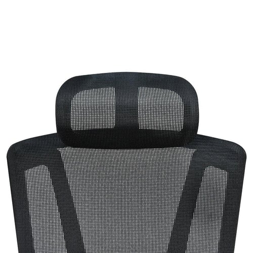 كرسي مكتب مودرن دوار قابل للتعديل أسود