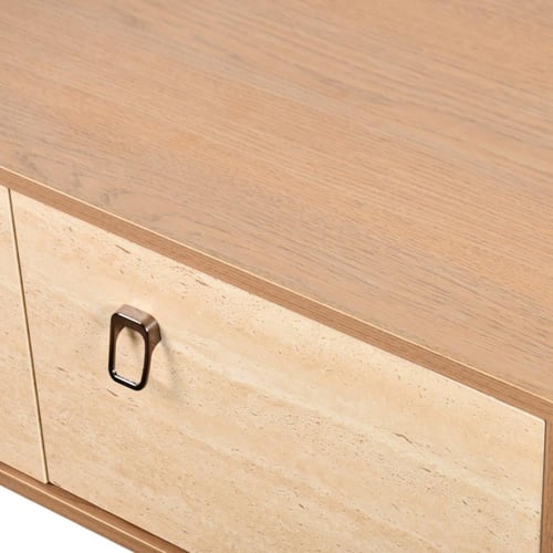 وحدة تلفاز مودرن خشب بتصميم عصري 180 سم