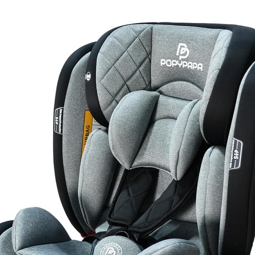 كرسي أطفال للسيارة بوليستر بهيكل بلاستيك مقوي