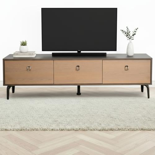 وحدة تلفاز مودرن خشب 160 سم