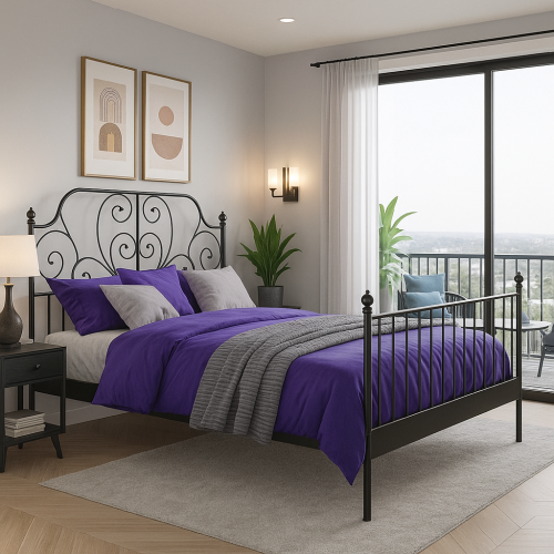 هيكل سرير نافيرا 180x200سم اسود