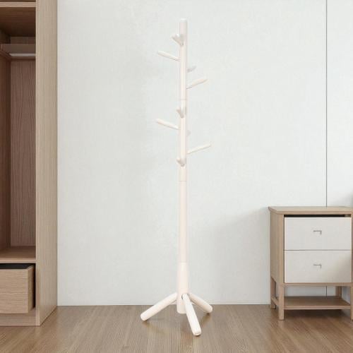 علاقة ملابس خشب مع أرفف تخزين 175 سم