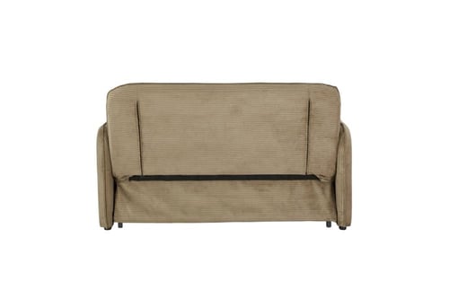 كنبة استرخاء مزدوجة قابلة للتحول إلى سرير – بني