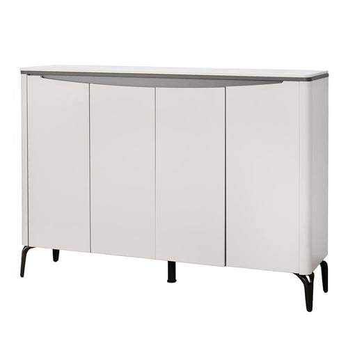 دولاب متعدد الاستخدام سطح رخامي رمادي 140 سم