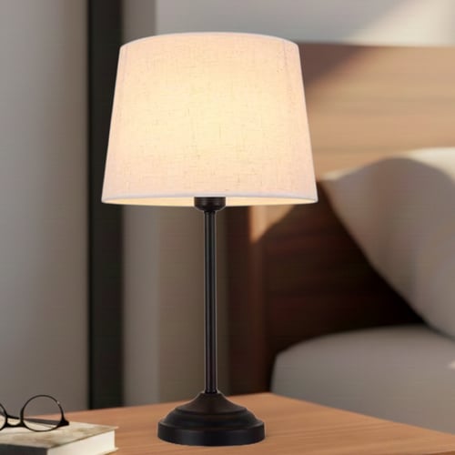 أباجورة طاولة معدنية تصميم أنيق