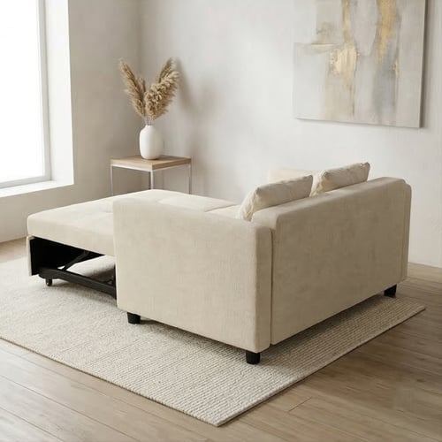 كنب سرير فخم مع تخزين بيج