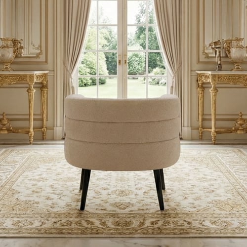 كرسي بوكيلة فاخر - بيج