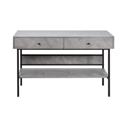 مدخل استقبال عصري خشب بأدراج ورف تخزين رمادي