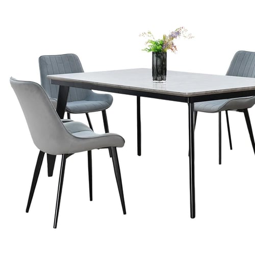 طاولة طعام خشب 4 كراسي