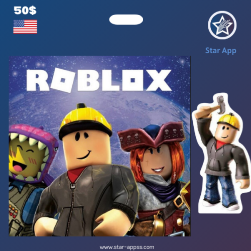 بطاقة شحن روبلوكس 50$