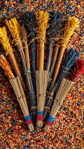 مكنسة صغير جدًا تراثية