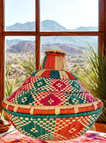 طاجن من الخوص