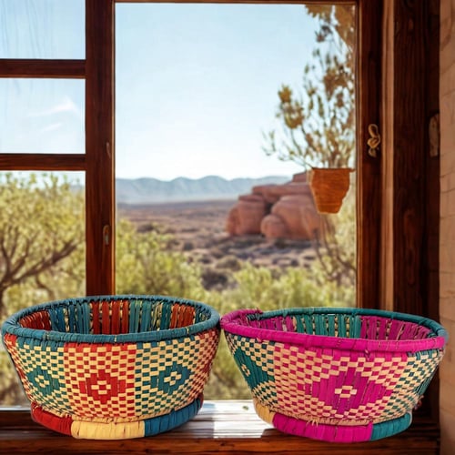 باديه ملونة