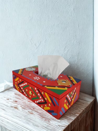 علبة ورق المناديل