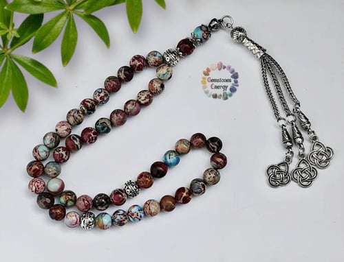 سبحة 45 حجرا مقاس 8 مم.