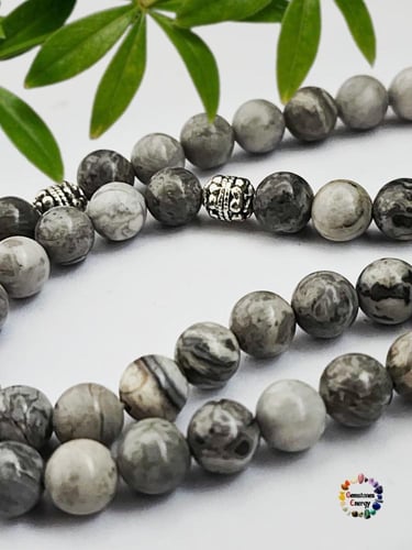 سبحة 45 حجرا مقاس 8 مم .