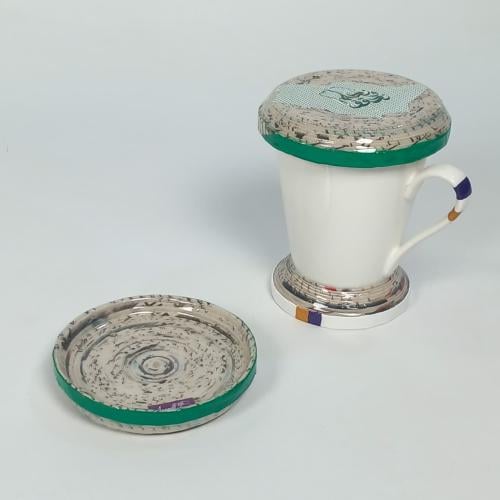 غطاء/كوستر ثنائي الأستخدام خريطة العلا