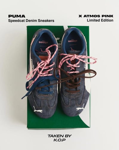 PUMA × ATMOS PINK Speedcat Denim – Limited Edition