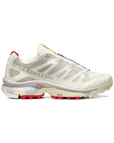 SALOMON XT-4 OG Vanilla Ice/Fiery Red/White Sneake...