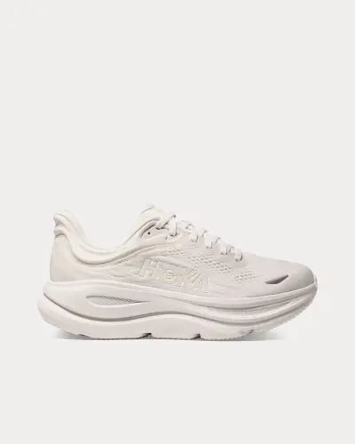 HOKA - Bondi 9 White / White Running Shoes