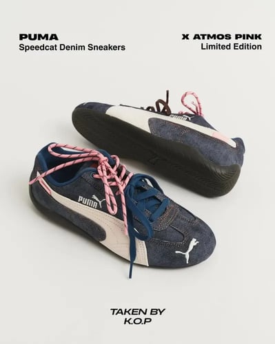 PUMA × ATMOS PINK Speedcat Denim – Limited Edition