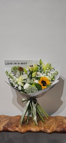 بوكيه نور الزهور