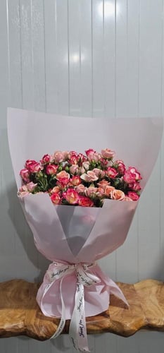 بوكية ورد اميرة المخمل الورد