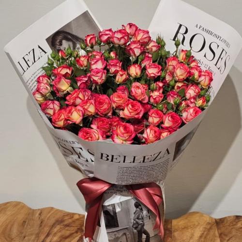 بوكية ورد روز متدرّج