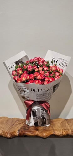 بوكية ورد روز متدرّج