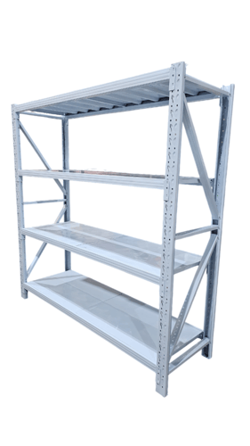 رفوف تخزين مستودعات ابيض حمولة 300.كجم